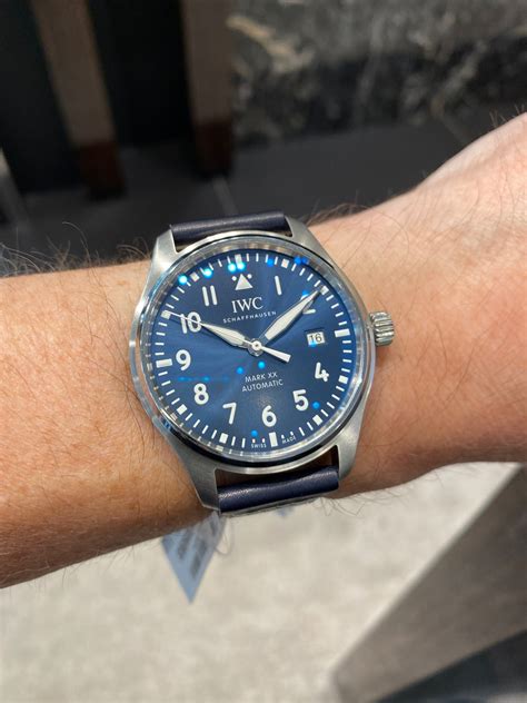 Some Live Shots Of The Quietly Released IWC Pilots Watch Mk XX