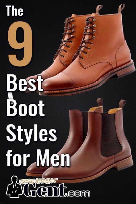 The 23 Types & Styles of Boots Every Man Should Own | Fall boots outfit, Mens fall boots ...