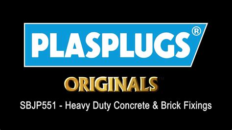 Plasplugs Originals Heavy Duty Solid Wall Fixings Youtube