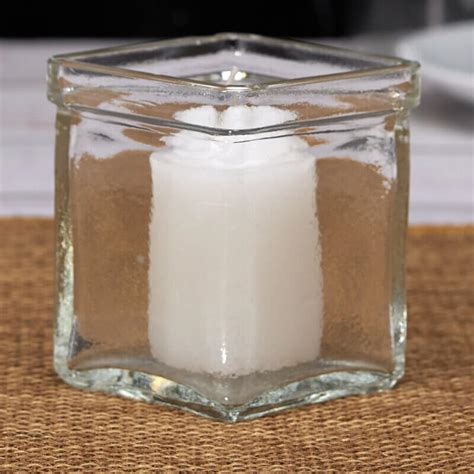 Square Glass Votive Candle Holder La Party Rents