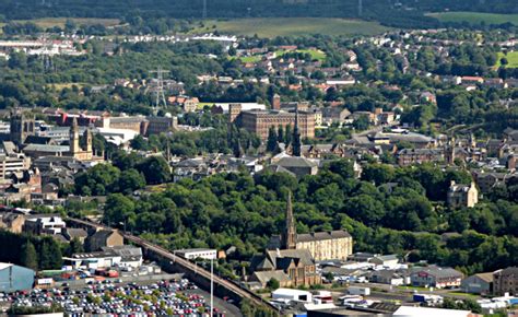 Paisley From The Air © Thomas Nugent Geograph Britain And Ireland