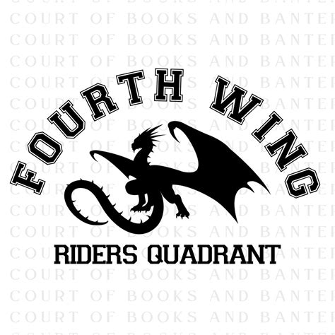 Fourth Wing Inspired SVG Riders Quadrant PNG Basgiath War - Etsy Denmark