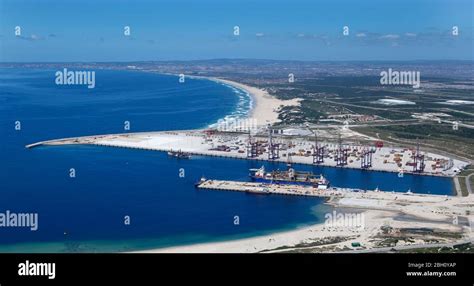 Aerial photo of Coega Port Stock Photo - Alamy