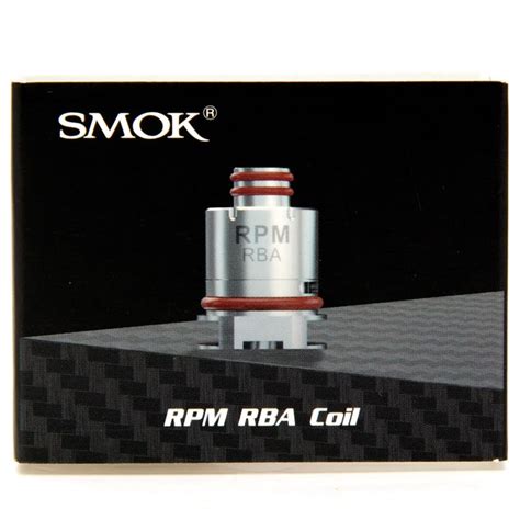 Smok Rpm Rba Bobine Atomiseur Reconstructible Smoke Vape Store