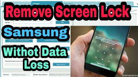 How To Unlock Any Samsung Patternpassword And Pin Without Data Loss Youtube