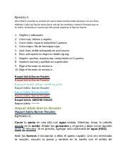 Trabajo 1 Docx Ejercicio 1 Abre Word Y Escribe Tu Nombre 10 Veces