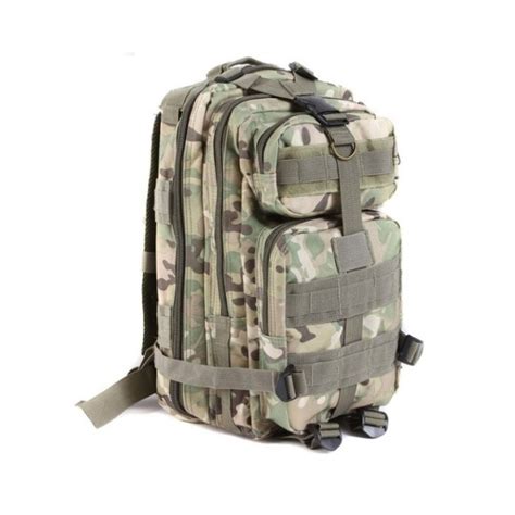 Sac Dos Tactique Militaire Nylon Imperméable Vert Clair