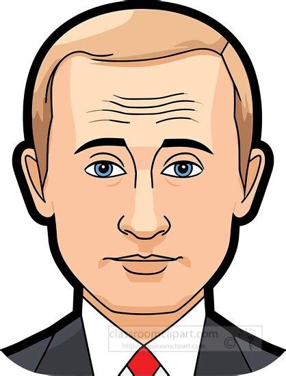 people clipart russias putin black outline