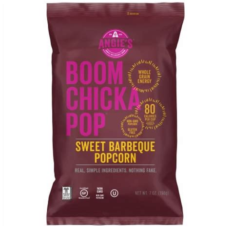 Angies Boom Chicka Pop Sweet Barbeque Popcorn 7 Oz Kroger