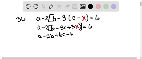 Solvedsolve The Equation For The Indicated Variable A 2 B 3c X 6