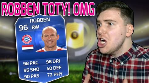 Robben Toty In A Pack Best Toty Pack Opening Ever [fifa 15 Ultimate