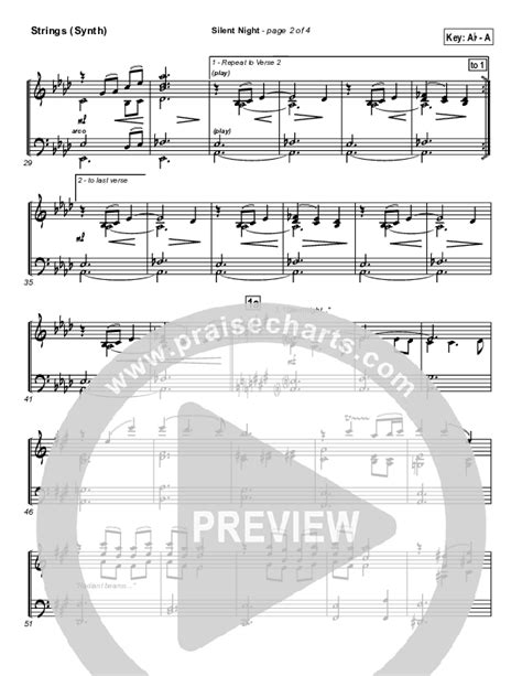 Silent Night Praisecharts Band Arr Daniel Galbraith Praisecharts