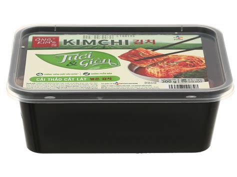 Kim chi cải thảo cắt lát CJ Food Ông Kim s hộp 300g