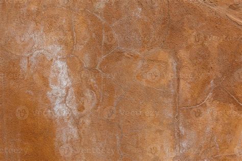 Brown Plaster Wall Texture With White Salt Stains 12639051 Stock Photo