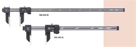 Mitutoyo Digimatic Carbon Fiber Caliper Series 552 With Optional Jaw