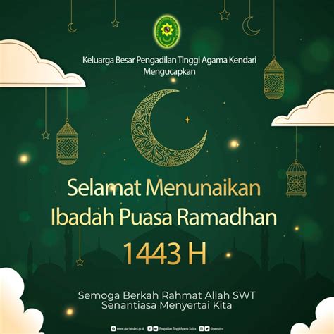 Selamat Menunaikan Ibadah Puasa Ramadhan H