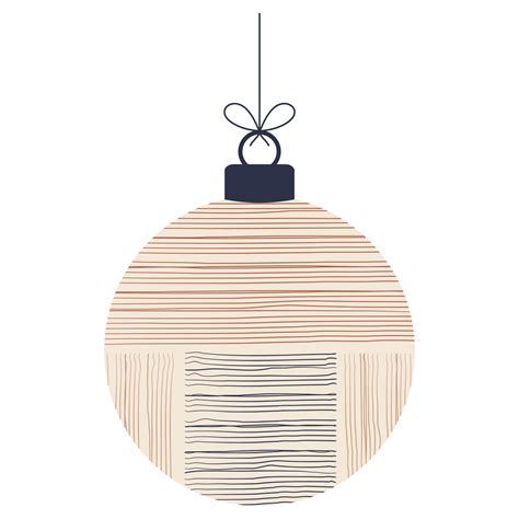 Christmas Bauble Ball Boho Style Png