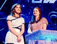 Emma Watson and Bonnie Wright - Harry Potter Actresses Icon (31183861 ...