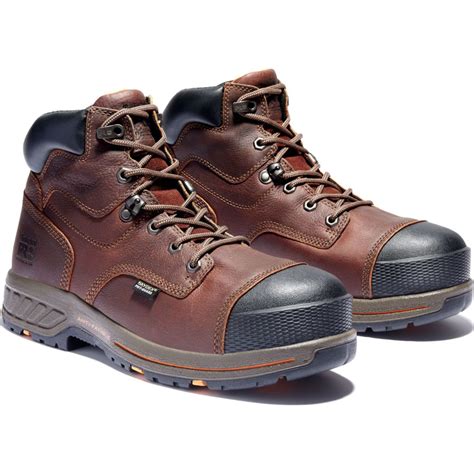 Shop Timberland Pro Mens 6 Helix Hd Composite Safety Toe Boots With Internal Met Guard