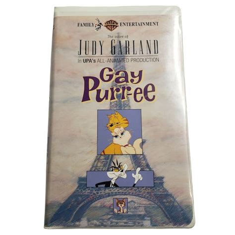 Gay Purr Ee Judy Garland VHS Animated Movie Robert Goulet 1990 Etsy