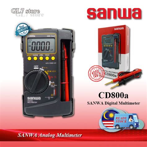 Original Sanwa Cd A Digital Multimeter Cd A Sanwa Multitester