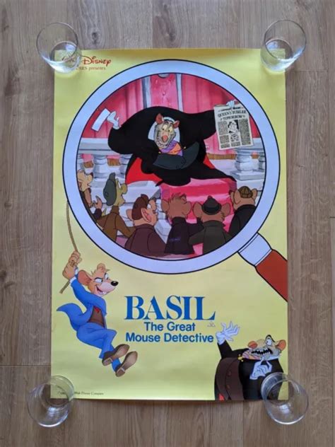 Basil The Great Mouse Detective Vhs Walt Disney Classics Video Tape Eur