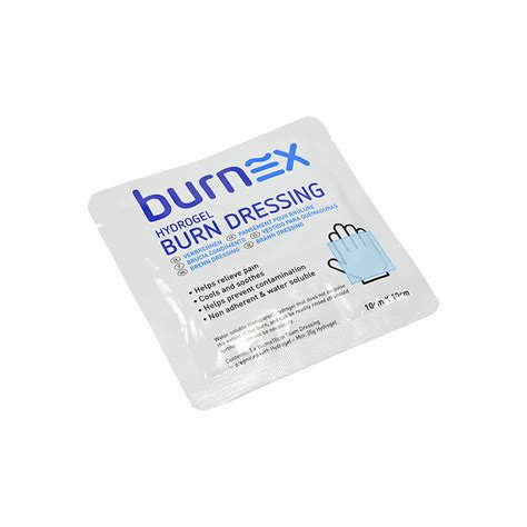 Burnex Burn Gel Dressing Pad Cm X Cm Alpha Sport