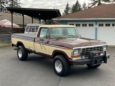 1979 Ford F350 Ranger 4x4 XLT Camper Special All Original WORLDWIDE NO