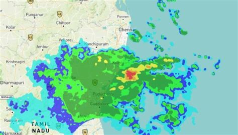 Live Chennai Heavy Rain Expected Tonight In Chennai And Surrounding