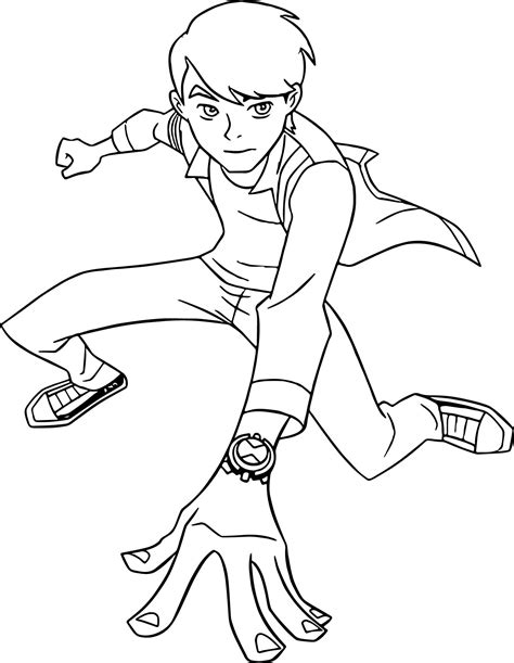 For Ben 10 Aliens Coloring Coloring Pages