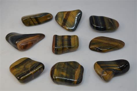 Tumble Stone By Pc 3cm Tiger Eye Variegated