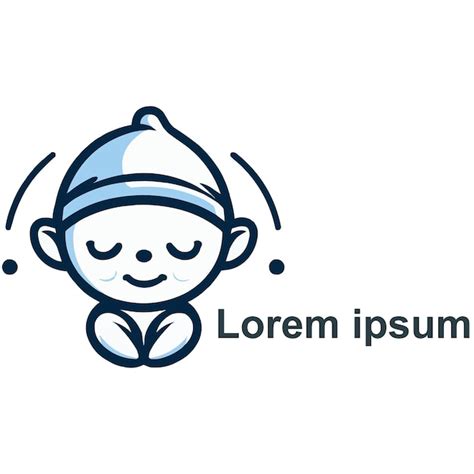 Baby and medical logo | Premium AI-generated vector