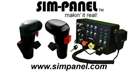 SIMPANEL - ATS ETS2 TRUCK SIMULATOR BUTTON BOX AND CONTROLLERS