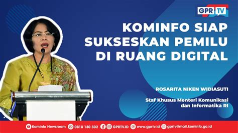 Kominfo Siap Sukseskan Pemilu Di Ruang Digital Kominfo Newsroom