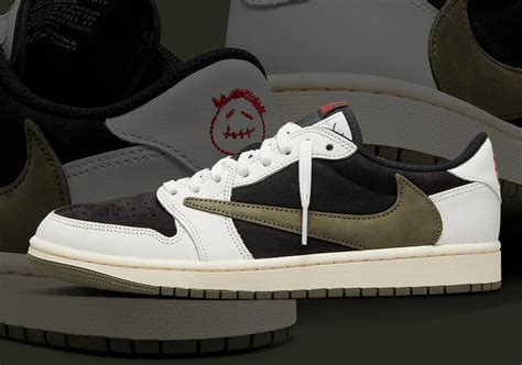 Travis Scott X Air Jordan 1 Low Olive Release Information Dz4137 106