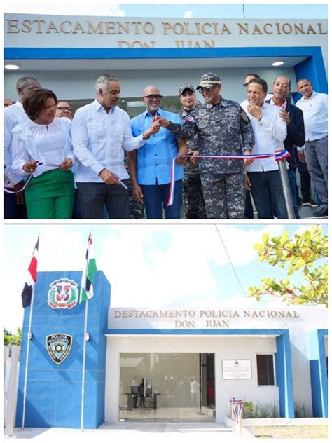 Inauguran Moderno Destacamento Policial En Don Juan Monte Plata Para