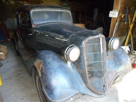 1935 Hudson Terraplane Coupe Barn Find Hot Rod Rat Rod For Sale