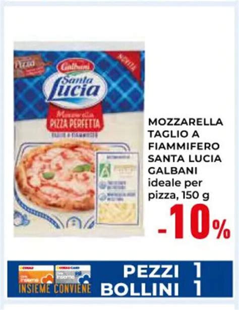 Mozzarella Taglio A Fiammifero Santa Lucia Galbani Ideale Per Pizza