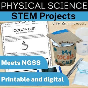 Physical Science STEM Projects for NGSS - Middle School Science and ...