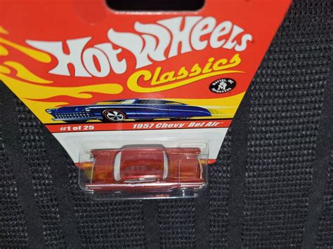 Hot Wheels 1957 Chevy Bel Air Rarevhtf Le 05 Classics Series 1 1 Of 25 Ebay