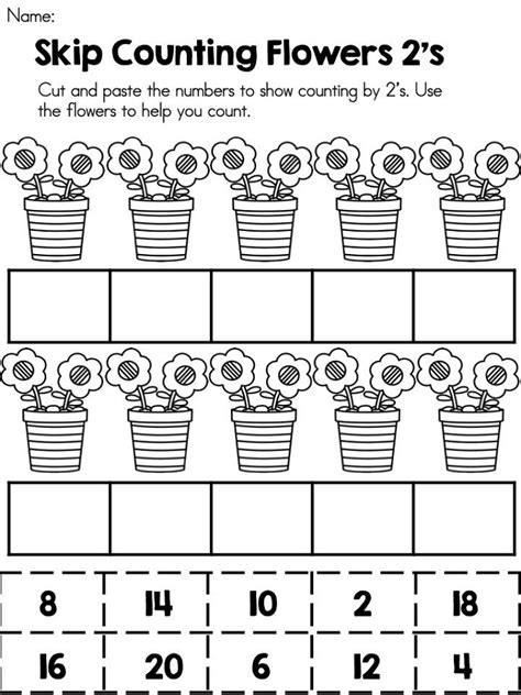 Counting By Twos Worksheets