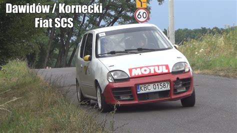 3 Runda RPŚ 2019 Szymon Dawidów Mateusz Kornecki Fiat SCS YouTube