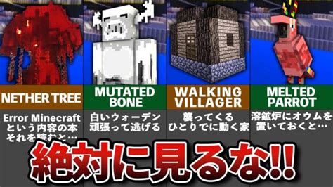 マイクラの隠された都市伝説【ゆっくり解説】 Minecraft Summary マイクラ動画