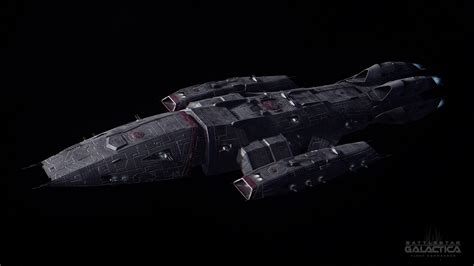 Valkyrie Class Battlestar In Game Image Moddb