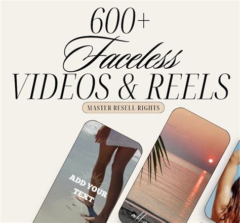 600 Instagram Faceless Videos And Reels Beach Boho Light Dark Scenic Luxury Car Lifestyle