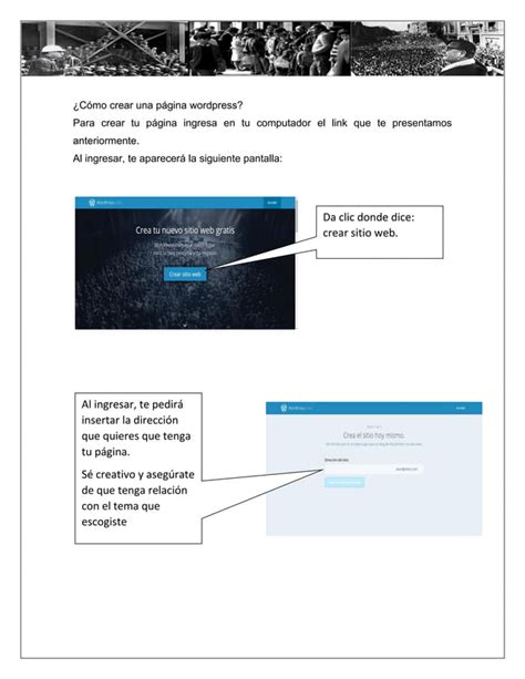 Pauta de procedimientos para crear una galería virtual PDF Descarga