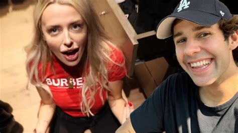 Corinna Kopf Tried To Making Out With David Dobrik Youtube