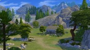 Sims 4 Verstecktes Grundstück Einsiedler Tiefer Wald simension