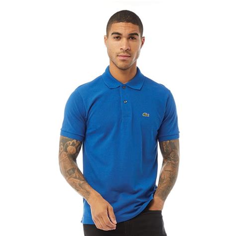 Buy Lacoste Mens L1212 Classic Fit Polo Z7z Blue