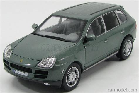 Hongwell Scale Porsche Cayenne S Green Met